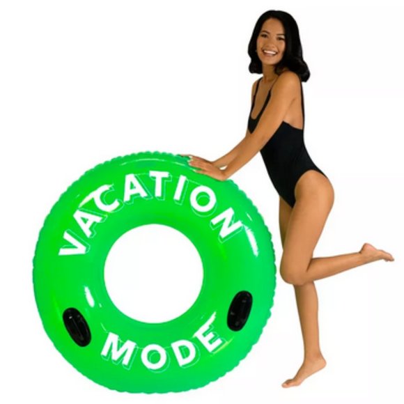 PoolCandy Sweet Shop Sour Apple "Vacation Mode" 48" Pool Tube with Handle NEW! - Picture 10 of 11